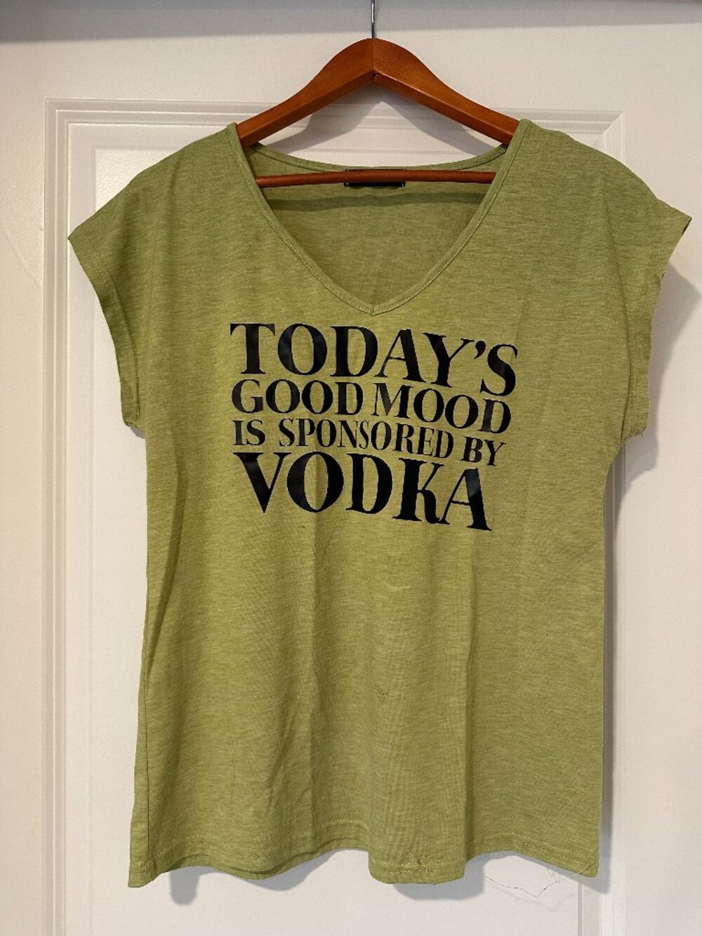 Women's Novelty Funny T-Shirt Vodka
